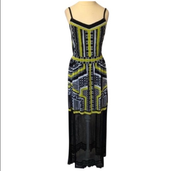 Label by 5Twelve Dresses & Skirts - Label by 5Twelve Sheer Bottom Mesh Maxi Dress
